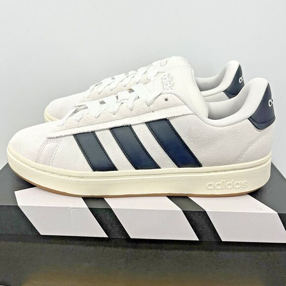 Adidas Men\'s Grand Court Alpha \'Crystal White Black\' Shoes JR0544 Men’s Size 12 main image 4